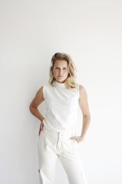 Top Malou - White