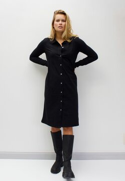 Overhemdjurk Iris  -  black